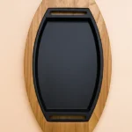 Cast Iron Sizzler 8.5" F-OV Wood