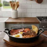 Cast Iron Sizzler 9" F-OV Wood