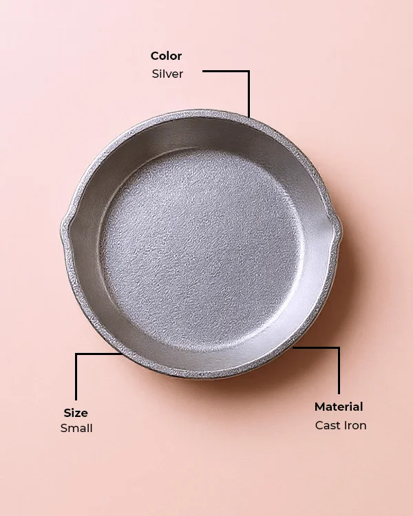 Décor Ashtray SR silver