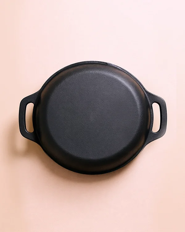 Cast Iron Dutch Oven 5 Quarts 2in1