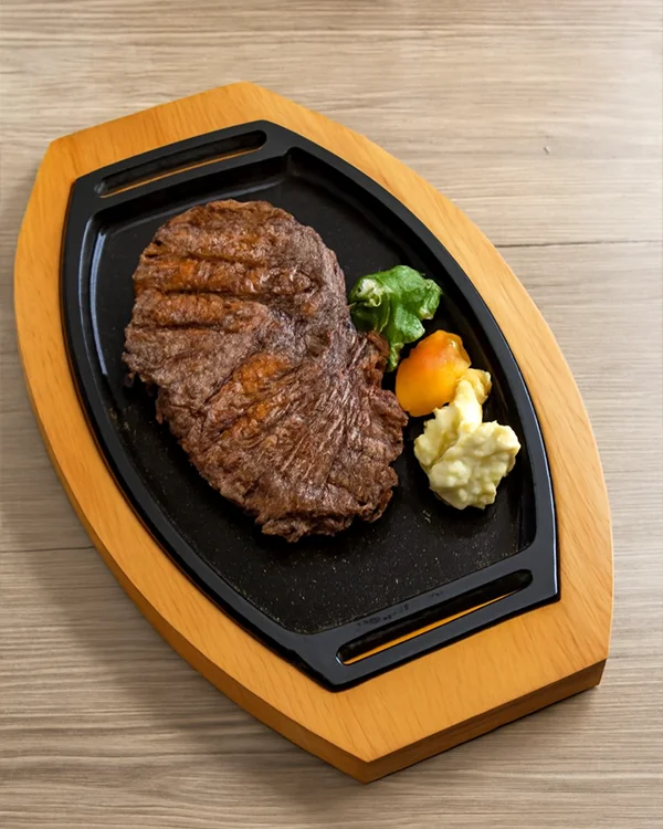 Cast Iron Sizzler 8.5 F-OV Wood