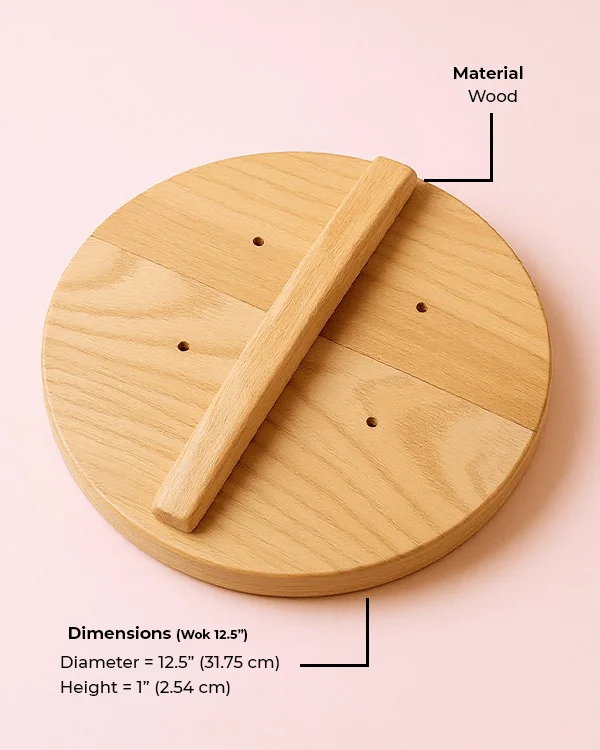 101. wooden lid 12.5