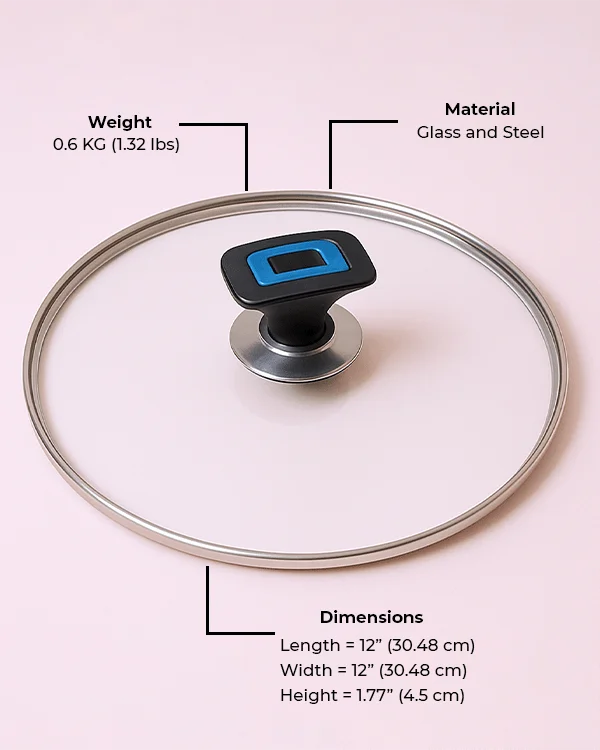 77. Glass Lid 12 77. Glass Lid 12